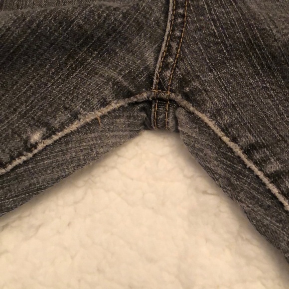 Roxy faded black jeans Jrs 5 stretchy, boot cut, low rise - Picture 7 of 8